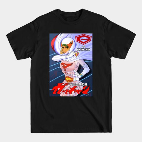 Discover gatchaman jun the swan variant - Battle Of The Planets - T-Shirt