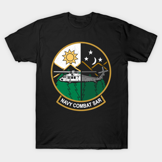 Discover Navy Combat SAR - Navy Combat Search And Rescue - T-Shirt