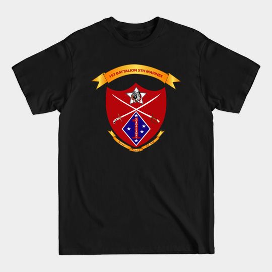 Discover 1st Battalion, 5th Marines wo Txt - 1st Battalion 5th Marines Wo Txt - T-Shirt