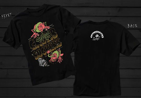 Discover New D T G prited Short sleeve T-shirt-CRUMBSUCKERS