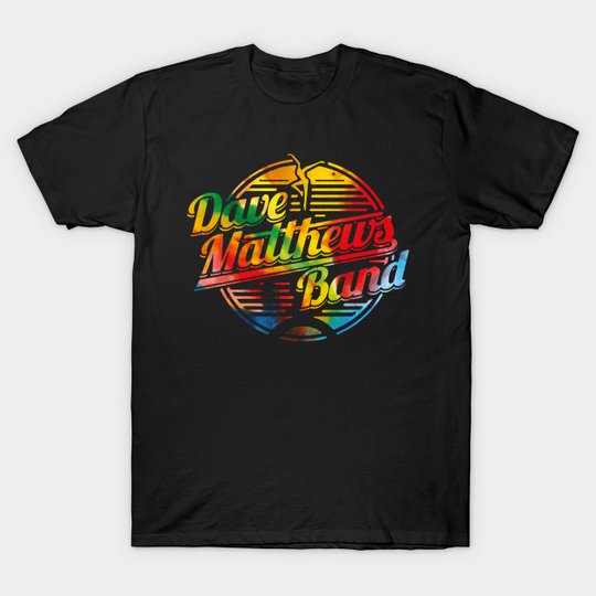 Discover Dave Matthews Band Logo multicolor - Dave Matthews - T-Shirt