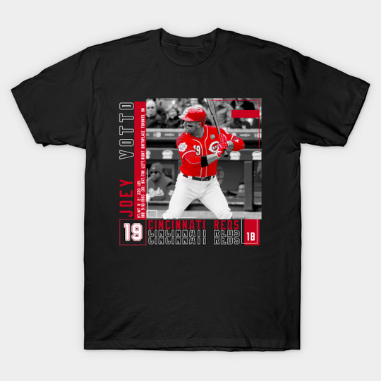 Discover Joey Votto Baseball Edit Tapestries Reds - Joey Votto - T-Shirt