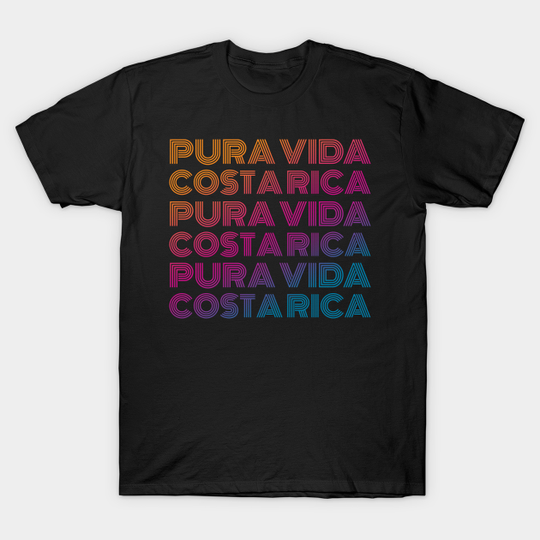 Discover Pura Vida Costa Rica - Pura Vida Costa Rica - T-Shirt