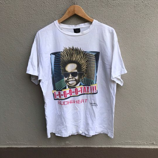 Discover Vintage rare 90s BUCKWHEAT our gang movie comics tee waynes world beavis butthead
