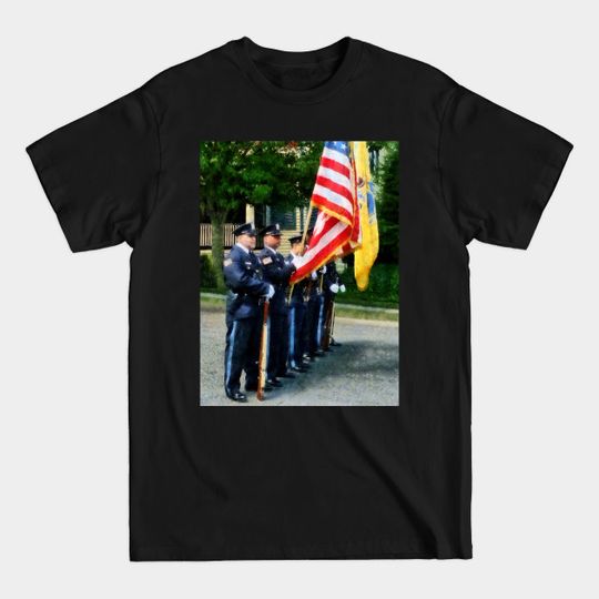 Discover Police Color Guard T-Shirt