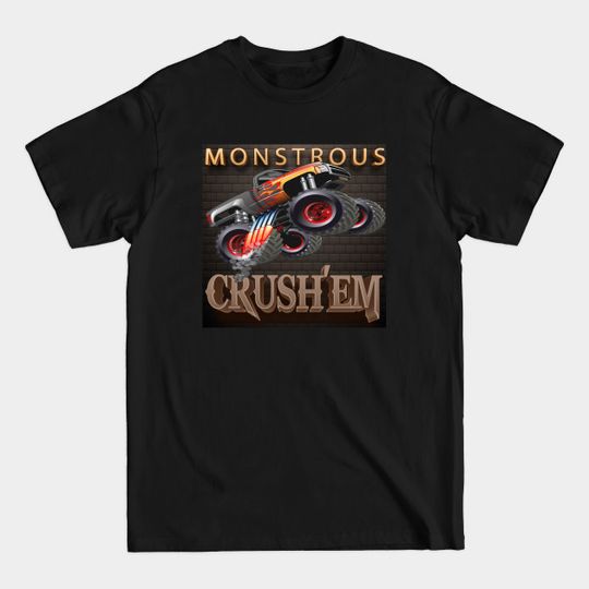 Discover American Monstrous Truck Rally - Monster Trucks - T-Shirt