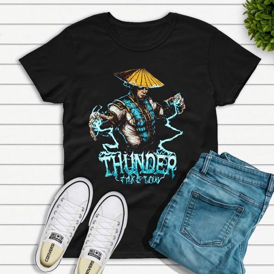 Discover Raiden Mortal Kombat Fan Gift T-Shirt
