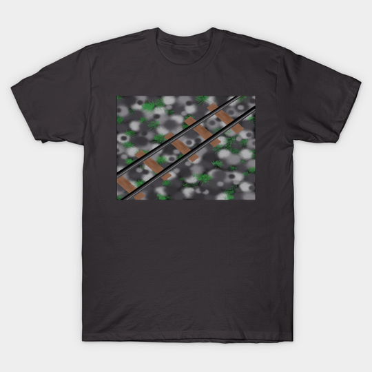 Discover The Train Ballast - Train Tracks - T-Shirt