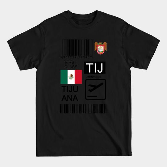 Discover Tijuana Mexico travel ticket - Tijuana - T-Shirt