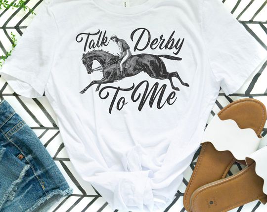 Discover Talk Derby To Me Kentucky Derby T-Shirt