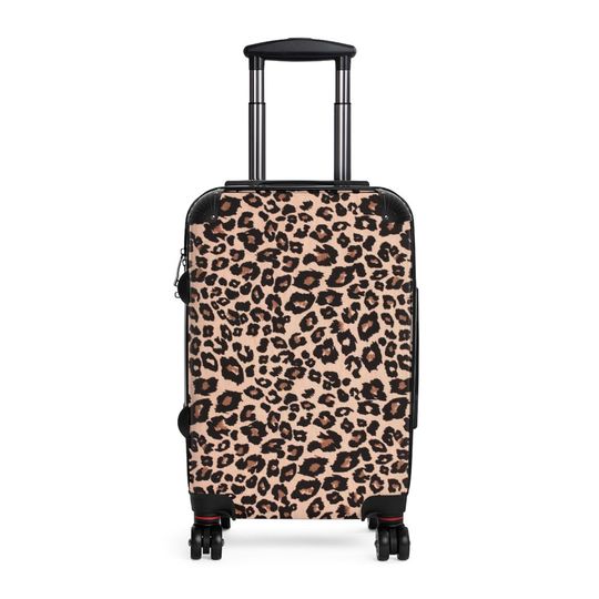 Discover Leopard Print Cabin Suitcase