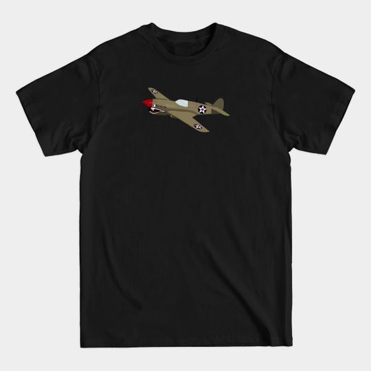 Discover Flying Tiger (Small Design) - Ww2 Plane - T-Shirt