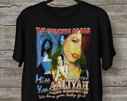 Discover Aaliyah Heavy Cotton Tee