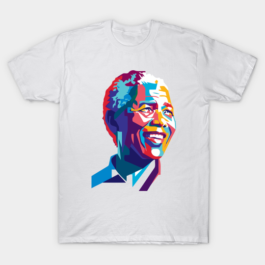 Discover Colorful Nelson Mandela - Nelson Mandela - T-Shirt