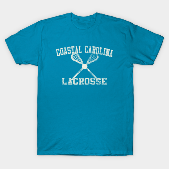 Discover Vintage Coastal Carolina Lacrosse - Coastal Carolina Lacrosse - T-Shirt