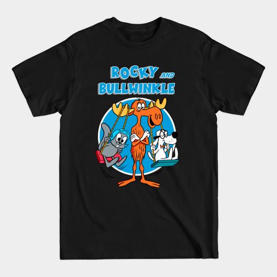 Discover Rocky and BullWinkle V.2 - Bullwinkle - T-Shirt