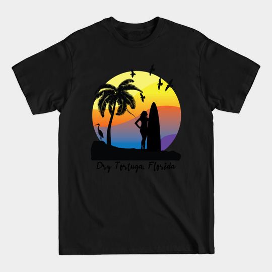 Discover Dry Tortuga Florida - Dry Tortuga Florida - T-Shirt