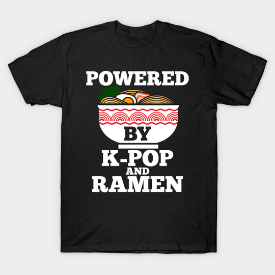 Discover K-Pop Ramen Korean Pop Anime - K Pop - T-Shirt