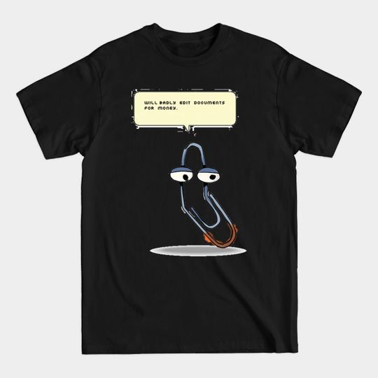 Discover Piece of Clip - Clippy - T-Shirt