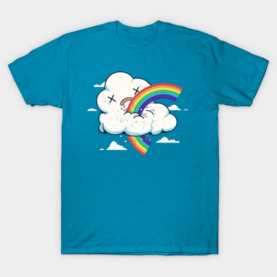 Discover Cloud Hates Rainbow T Shirt - Clouds - T-Shirt