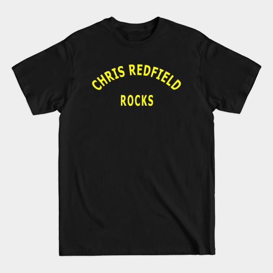 Discover Chris Redfield Rocks - Resident Evil - T-Shirt