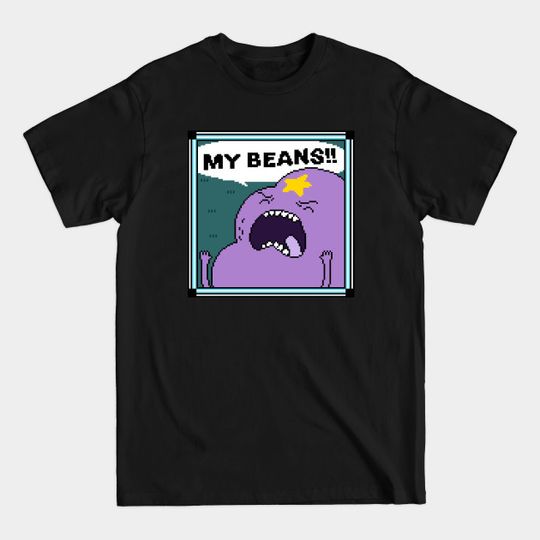 Discover Lumpy Space Princess My Beans pixel art - Adventure Time - T-Shirt