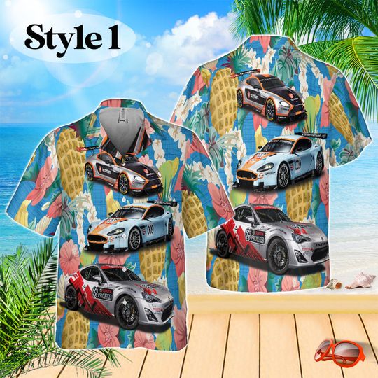 Discover Car Style Hawaiian Shirt