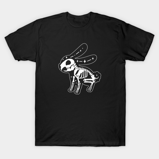 Discover rabbit skeleton - Skeleton - T-Shirt