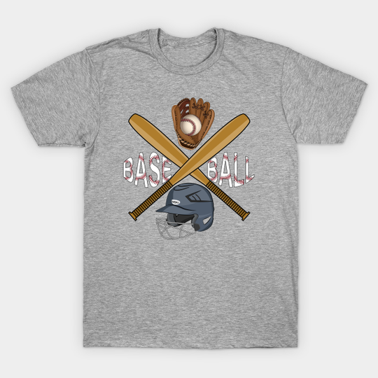 Discover Baseball - Baseball - T-Shirt