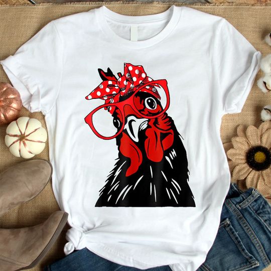 Discover Mother's Day Chicken with Bandana T-Shirt