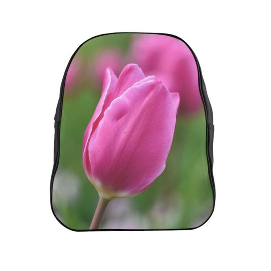 Discover School Backpack, Backpack with tulip