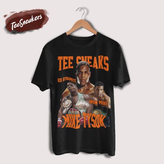 Discover Mike Tyson Vintage Tee Shirt by TeeSneakers