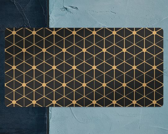 Discover Hexagonal Connection Desk Mats