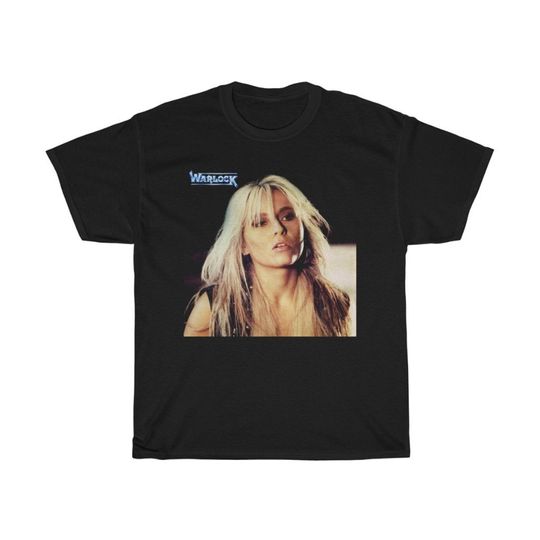 Discover Warlock "Fr immer" 1987 T-Shirt -german Heavy Metal