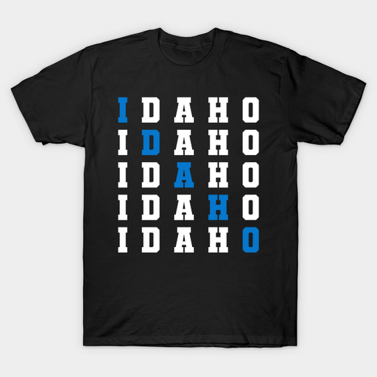 Discover Idaho Sportswear - Idaho - T-Shirt