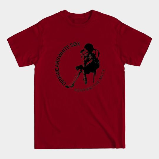 Discover Dirk Wears White Sox Adam and the Ants - Adam And The Ants - T-Shirt