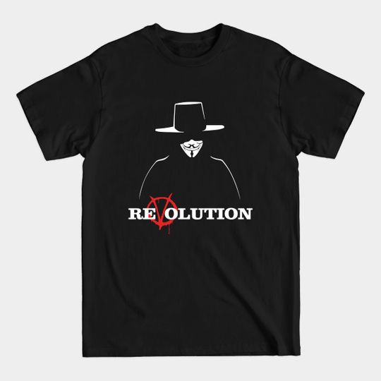 Discover V For Vendetta Revolution - Vendetta - T-Shirt