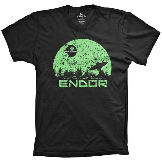 Discover Forest Moon shirt Sanctuary Moon sci fi movie t-shirt