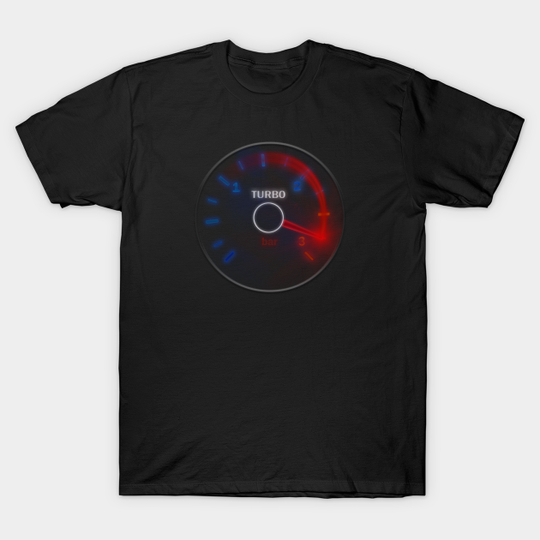 Discover Turbo Gauge - Turbo - T-Shirt