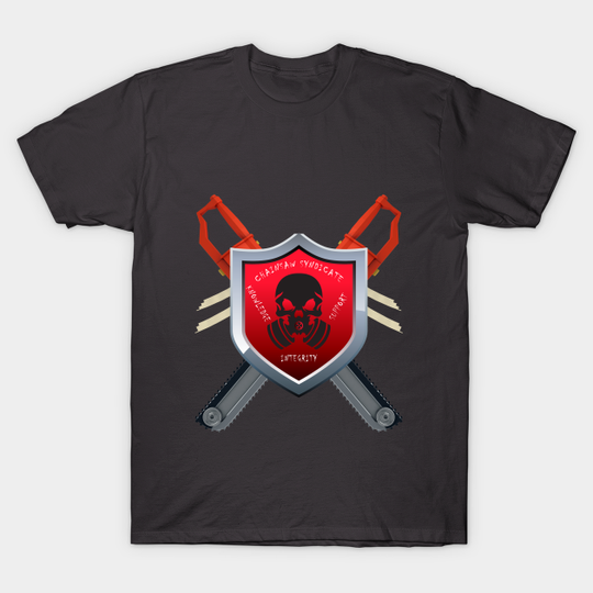 Discover Chainsaw Syndicate Banner - Gaming Apparel - T-Shirt