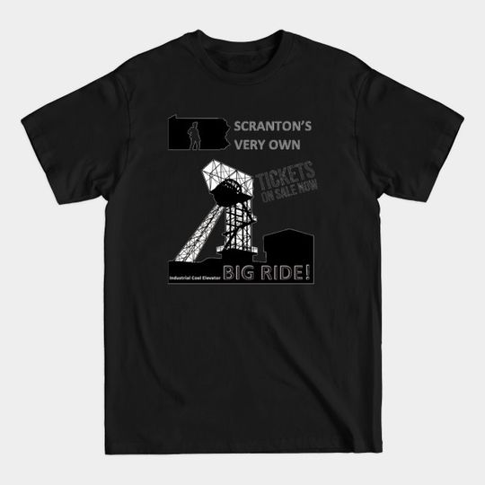 Discover The Office - Industrial Coal Elevator - The Office Usa - T-Shirt