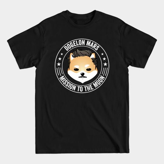 Discover Vintage Dogelon Mars Coin To The Moon Crypto Token Cryptocurrency Wallet Birthday Gift For Men Women Kids - Dogelon - T-Shirt