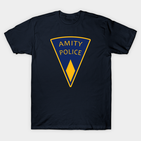 Discover amity police - Jaws - T-Shirt