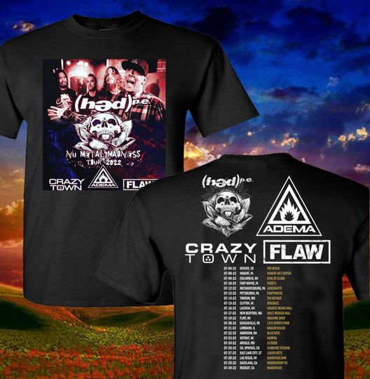 Discover Nu Metal Madness Music World Tour 2022 T Shirt