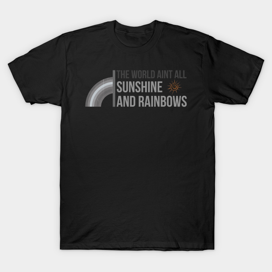 Discover World Ain't All Sunshine and Rainbows - Rocky Balboa - T-Shirt
