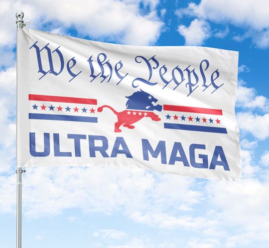 Discover Ultra Maga We The People House Flag