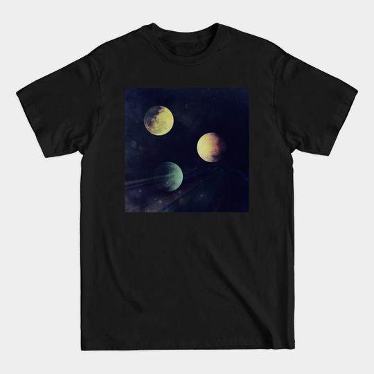 Discover Beautiful Planets | Amazing universe, space, galaxy - Planets - T-Shirt
