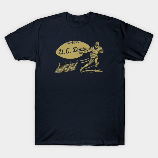 Discover UC Davis Aggies College Football Vintage T-Shirt