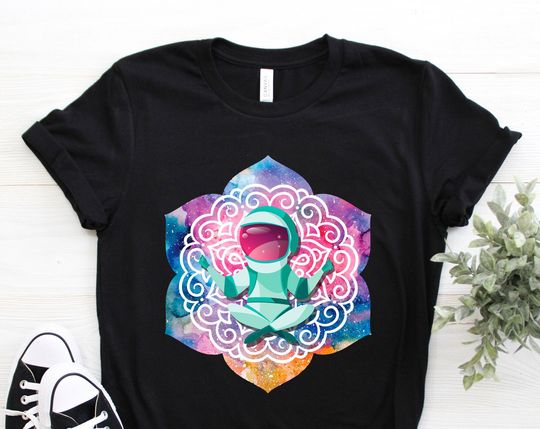 Discover Solar System Astronaut Outer Space T Shirt