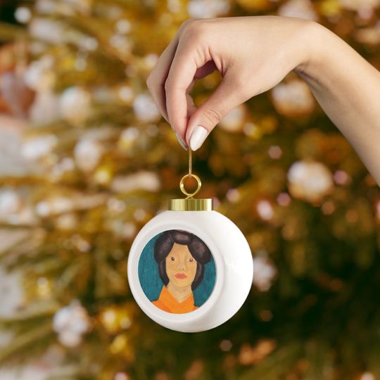 Discover Christmas Ball Ornament Princess Goddess